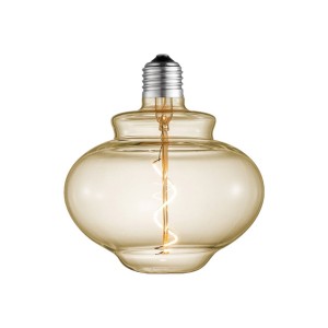 Lucande LED lamp E27 Ø16cm 4W 2700K amber