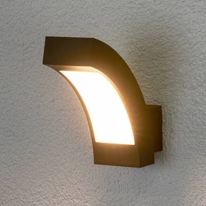 Lucande Lennik – LED buiten wandlamp, IP54