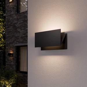 Lucande Moderne LED outdoor wandlamp Meja – IP54