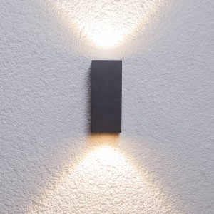 Lucande Tavi – Buitenwandlamp met 2 Bridgelux LED