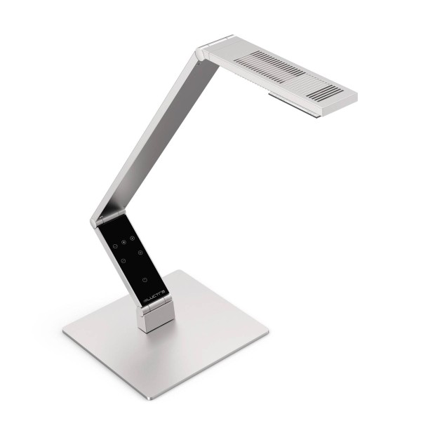 Luctra table lineair led tafellamp voet alu 2