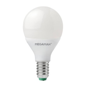 MEGAMAN E14 3,5W LED druppellamp mat 2.800K