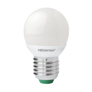 MEGAMAN E27 3,5W LED druppellamp mat 2.800K