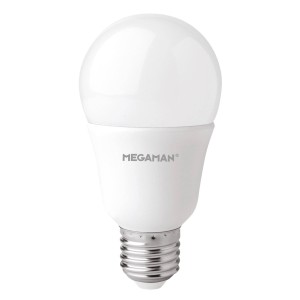 MEGAMAN LED lamp E27 A60 11W opaal, warmwit