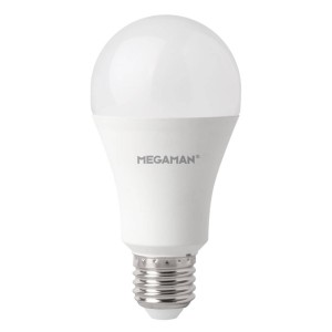 MEGAMAN LED lamp E27 A60 13,5W, warmwit