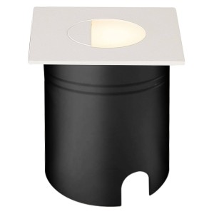 Mantra Iluminación LED inbouwlamp Aspen, diffusor, hoekig, wit
