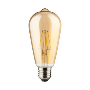 Müller-Licht E27 7W LED vintage gloeilamp goud