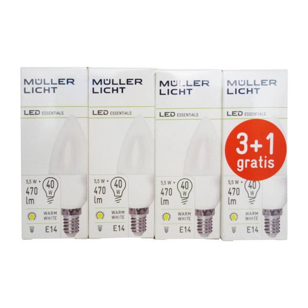 Müller-licht led kaarslamp e14 5