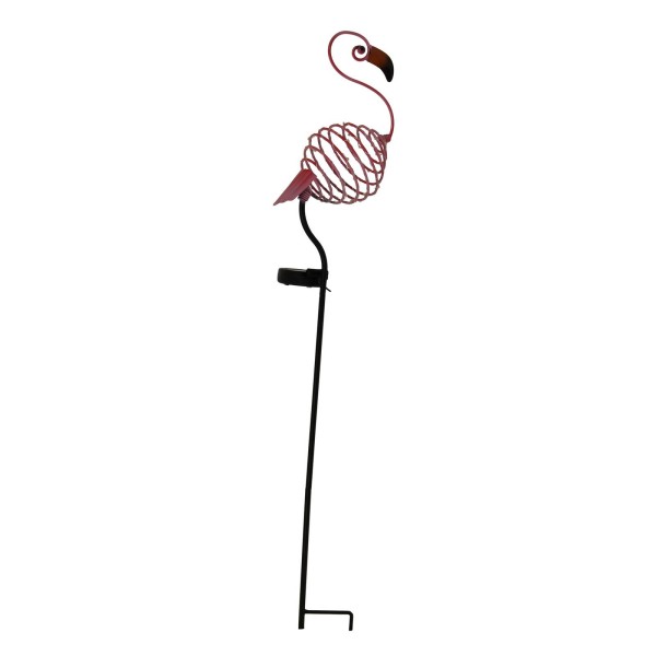 Näve decoratie-lamp solar flamingo