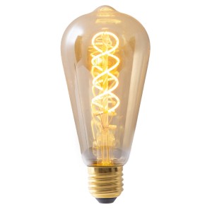 Näve LED filament lamp E27 4W ST64 goud 180lm per 3
