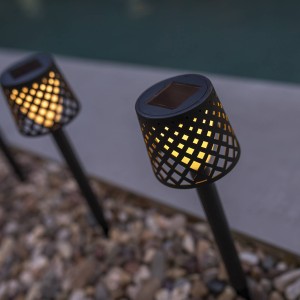 Newgarden LED lamp op zonne-energie, zwart