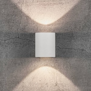 Nordlux LED buitenwandlamp Canto 2, 10 cm, wit