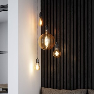 Nordlux LED filament lamp smart E27 4,7W 2200K 360lm amber