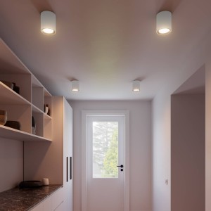 Nordlux LED plafondspot Landon Smart, wit, hoogte 14 cm