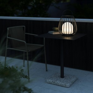 Nordlux LED tafellamp Jim To-Go, voor buiten, zwart