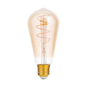 ORION LED rustieke lamp E27 ST64 4W amber 2.200K dimbaar