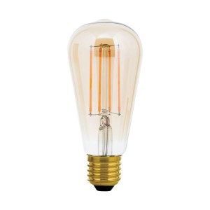 ORION LED rustieke lamp E27 ST64 6W amber 2.200K dimbaar