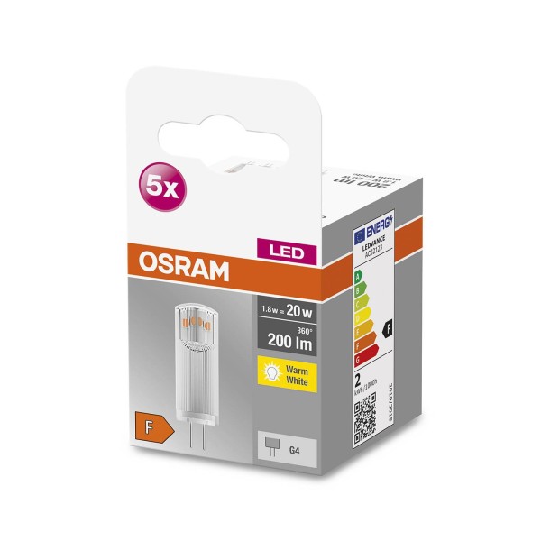 Osram base pin led stiftlamp g4 1