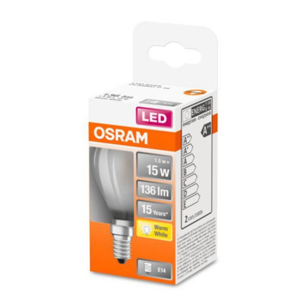 Osram classic p led lamp e14 1