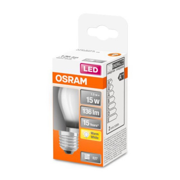 Osram classic p led lamp e27 1