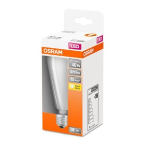 OSRAM Classic ST LED lamp E27 4W 2.700K opaal