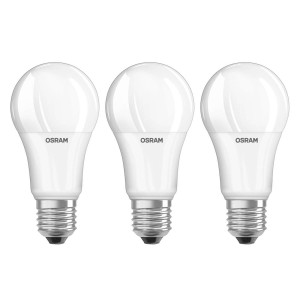 OSRAM LED lamp E27 13W, universeel wit, 3 per-set