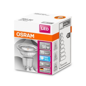 OSRAM LED reflector GU10 4,3W universeel wit 120°