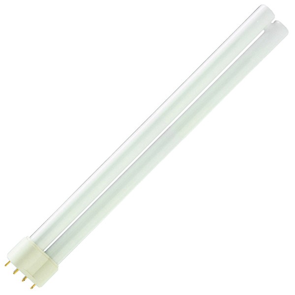 De master pl-l is een lineaire compacte fluorescentielamp met middelhoog tot hoog vermogen die typisch wordt gebruikt in plafondarmaturen voor algemene verlichting in winkel-
