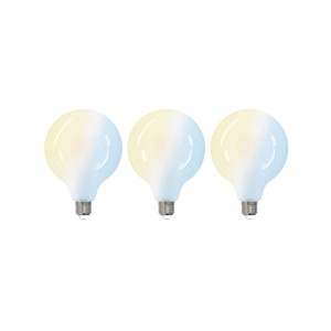 PRIOS E27 G125 LED lamp 7W tunable white WLAN mat per 3