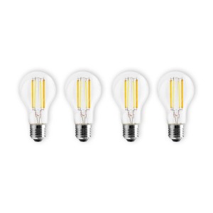 PRIOS LED lamp E27 7W filament dimbaar CCT Tuya 4/set