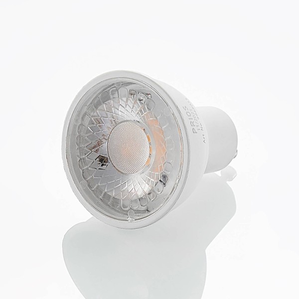 Prios led reflector gu10 8w 2. 700k 60° 10 per set 1