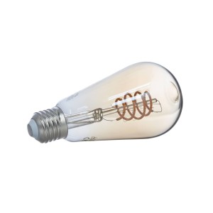 PRIOS Smart LED lamp E27 ST64 4,9W WLAN amber