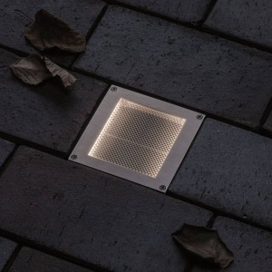 Paulmann Brick LED grondspot inbouwlamp, 10x10cm