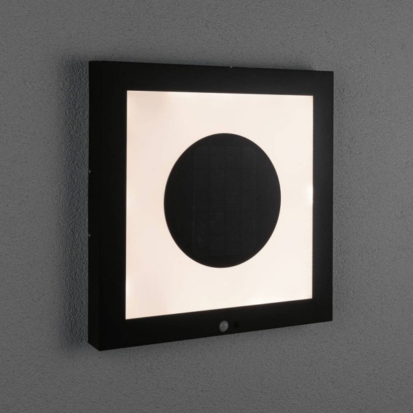 Paulmann led zonnepaneel taija met sensor 40x40cm