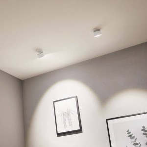 Paulmann Spircle LED inbouwlamp, mat wit