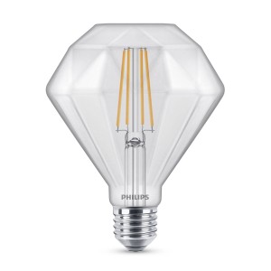 Philips Classic Diamond LED lamp E27 5W