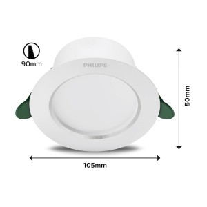 Philips Diamond Cut LED spot 10,5cm 400lm/2,2W 830