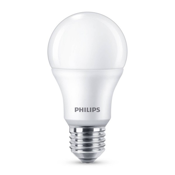 Philips e27 led lamp a60 8w 2. 700k mat 6/pak