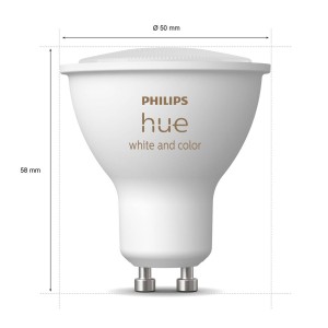 Philips Hue White&Color Ambiance GU10 5,7W 3/set