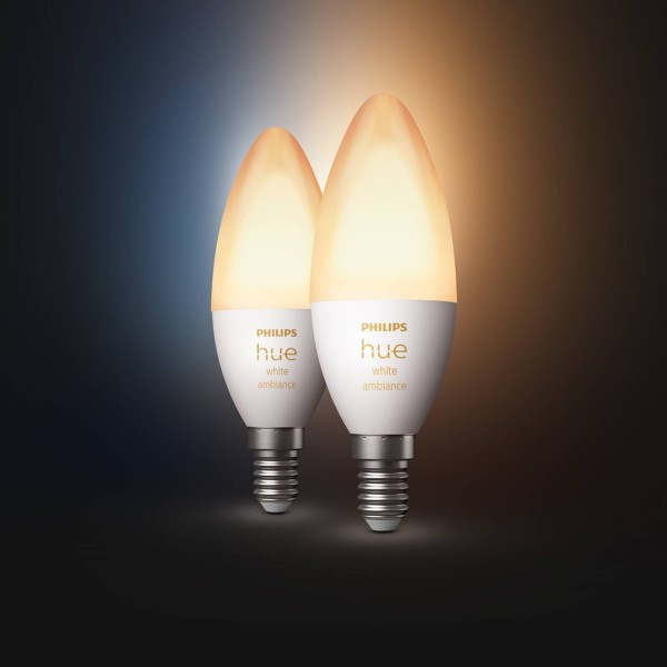Philips hue kaarslamp white ambiance 2x e14 5