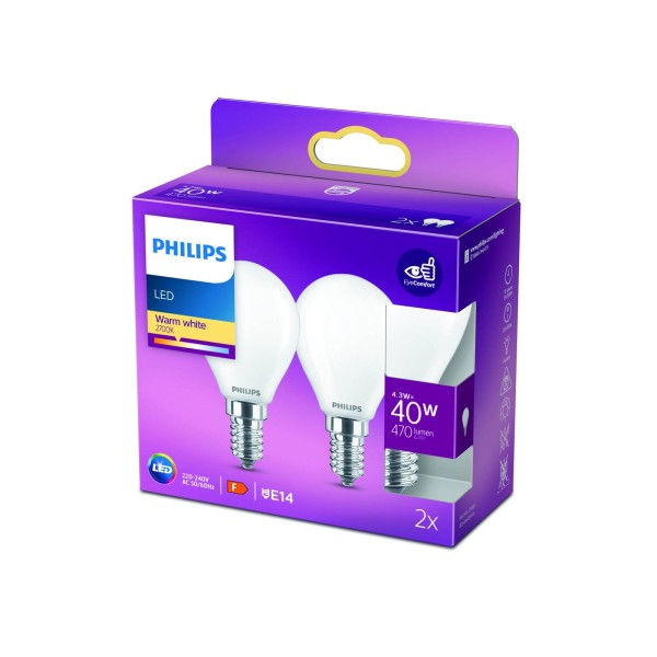 Philips led druppellamp e14 4