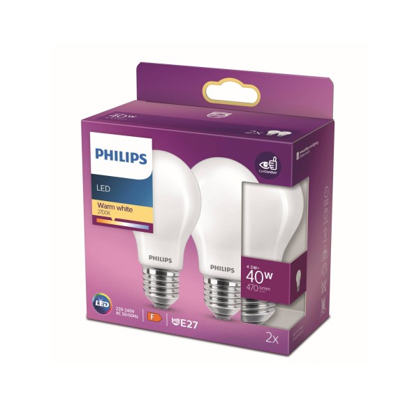 Philips led lamp e27 4