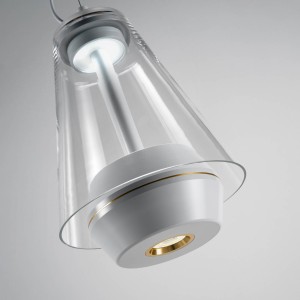 Prandina Shuttle LED tafellamp IP44 wit