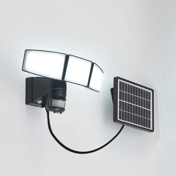 Prios kalvito led wandspot solar sensor 3 lamps 2