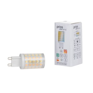 Prios LED G9-stiftlamp 2,5W WLAN CCT helder 3/set