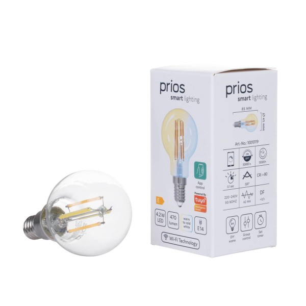 Prios led druppellamp e14 4