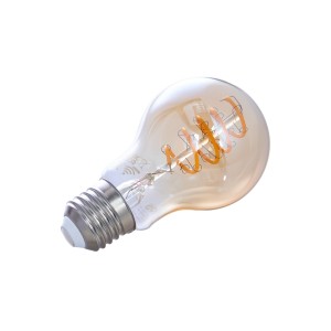 Prios LED lamp E27 A60 4,9W WLAN amber, 2 per set