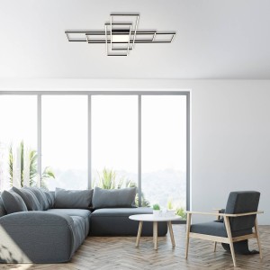 Q-Smart-Home Paul Neuhaus Q-ASMIN LED plafondlamp 110×110 cm