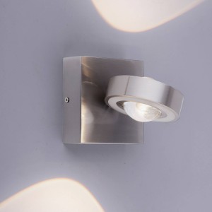 Q-Smart-Home Paul Neuhaus Q-MIA LED wandlamp, staal
