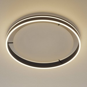 Q-Smart-Home Paul Neuhaus Q-VITO LED plafondlamp 59cm antraciet